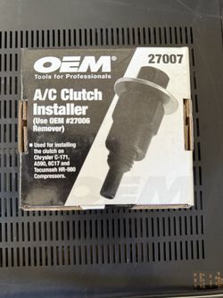 A/C Clutch Installer
