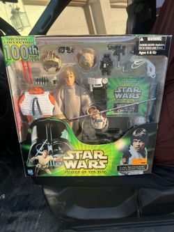 STAR WARS LUKE SKYWALKER 100th ACTION FIGURE COLLECTION LTD  2000 HASBRO 