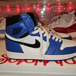 Size 10 Mens.  Jordan 1 Game Royal