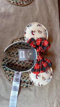 Disney Christmas Holiday ears Mickey and friends