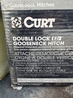 Brand NEW Hitch Double Lock Goose Neck