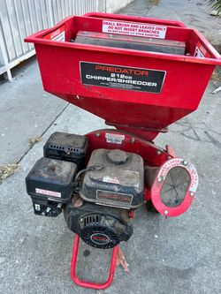 Wood chipper predator