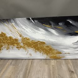 Large Framed Canvas Artwork