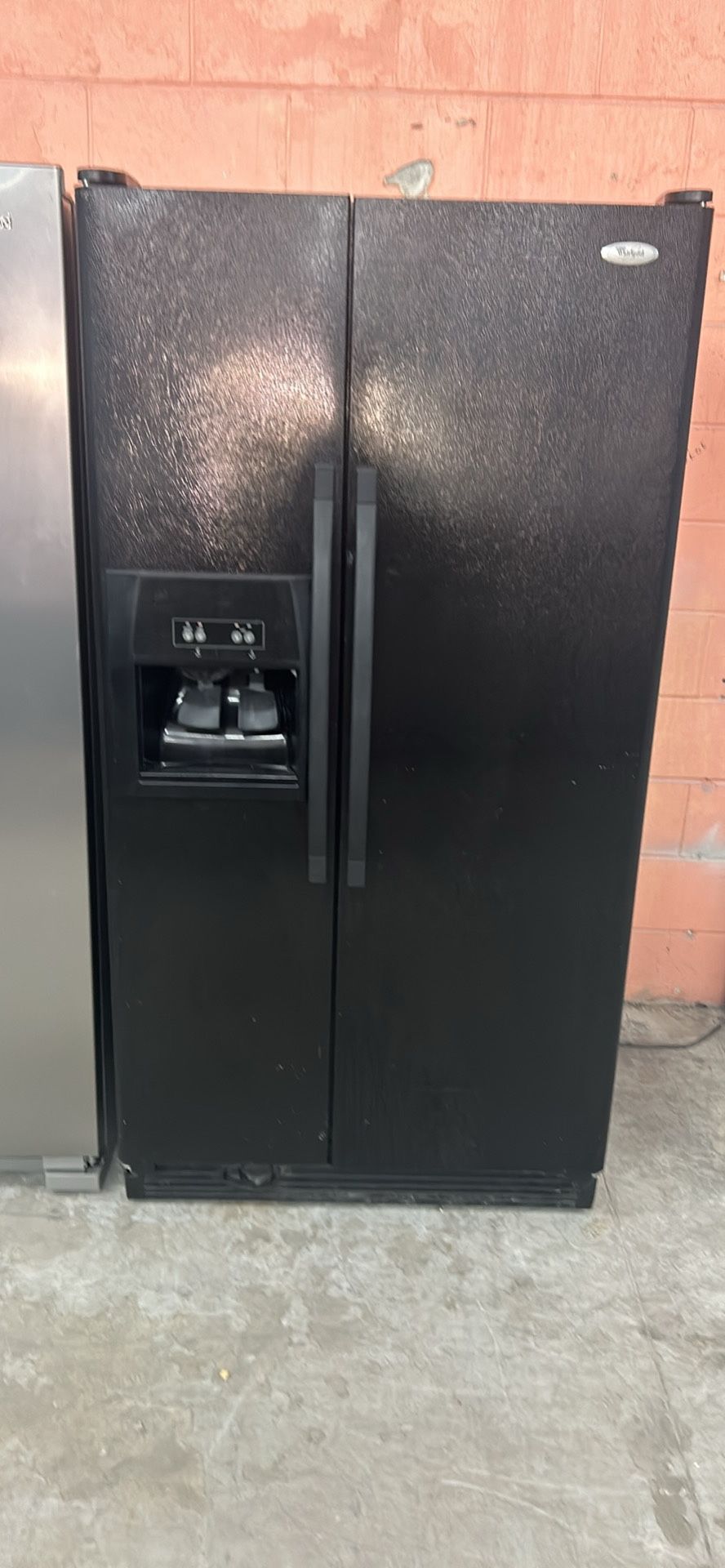 Black Side By Side Refrigerator