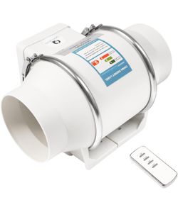 4 Inch Inline Exhaust Fan with Remote Control X(32)