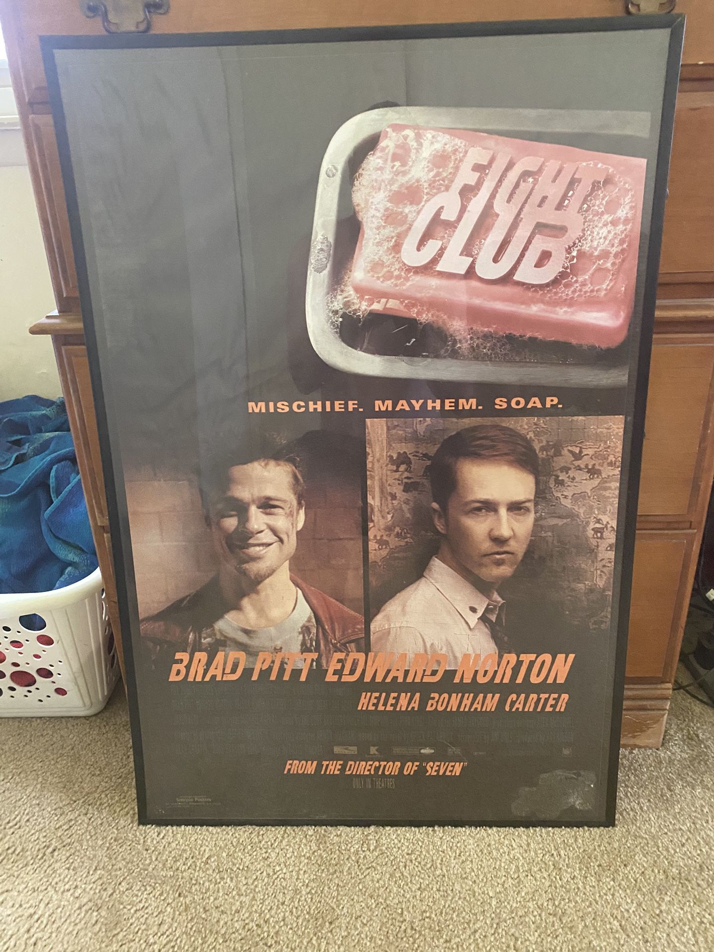 Fight club movie poster