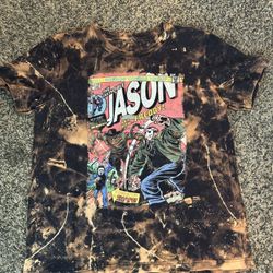 Halloween Jason & Freddy  Tie Dye T-shirt