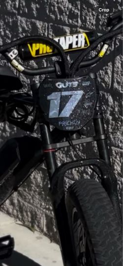 Odi plate with decal