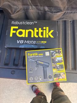 Fanttik V8 Mate & K200 Flip Cordless Washer Bundle
