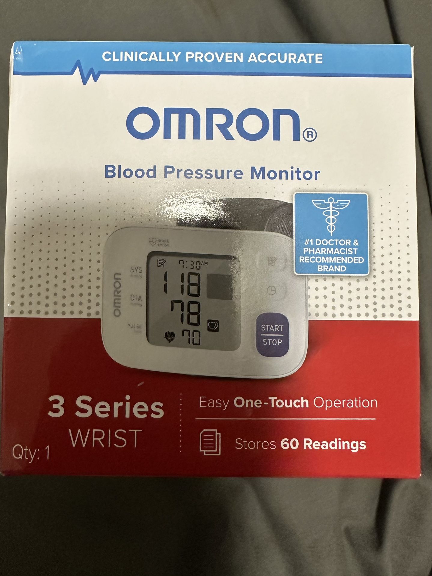 Omron 3 Series Wrist Blood Pressure Monitor