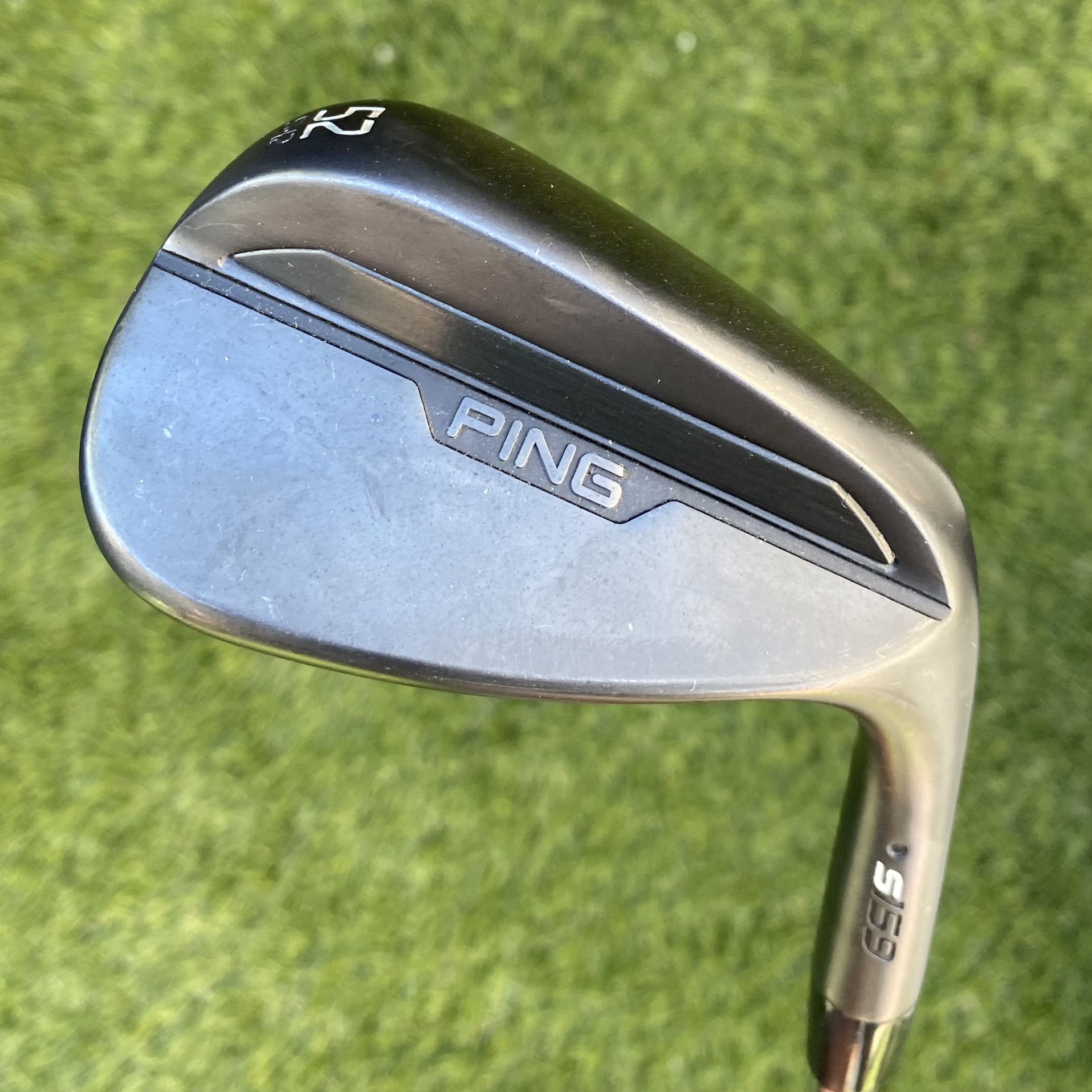 PING S159 Midnight 52° Gap Wedge Black Dot Steel Shaft