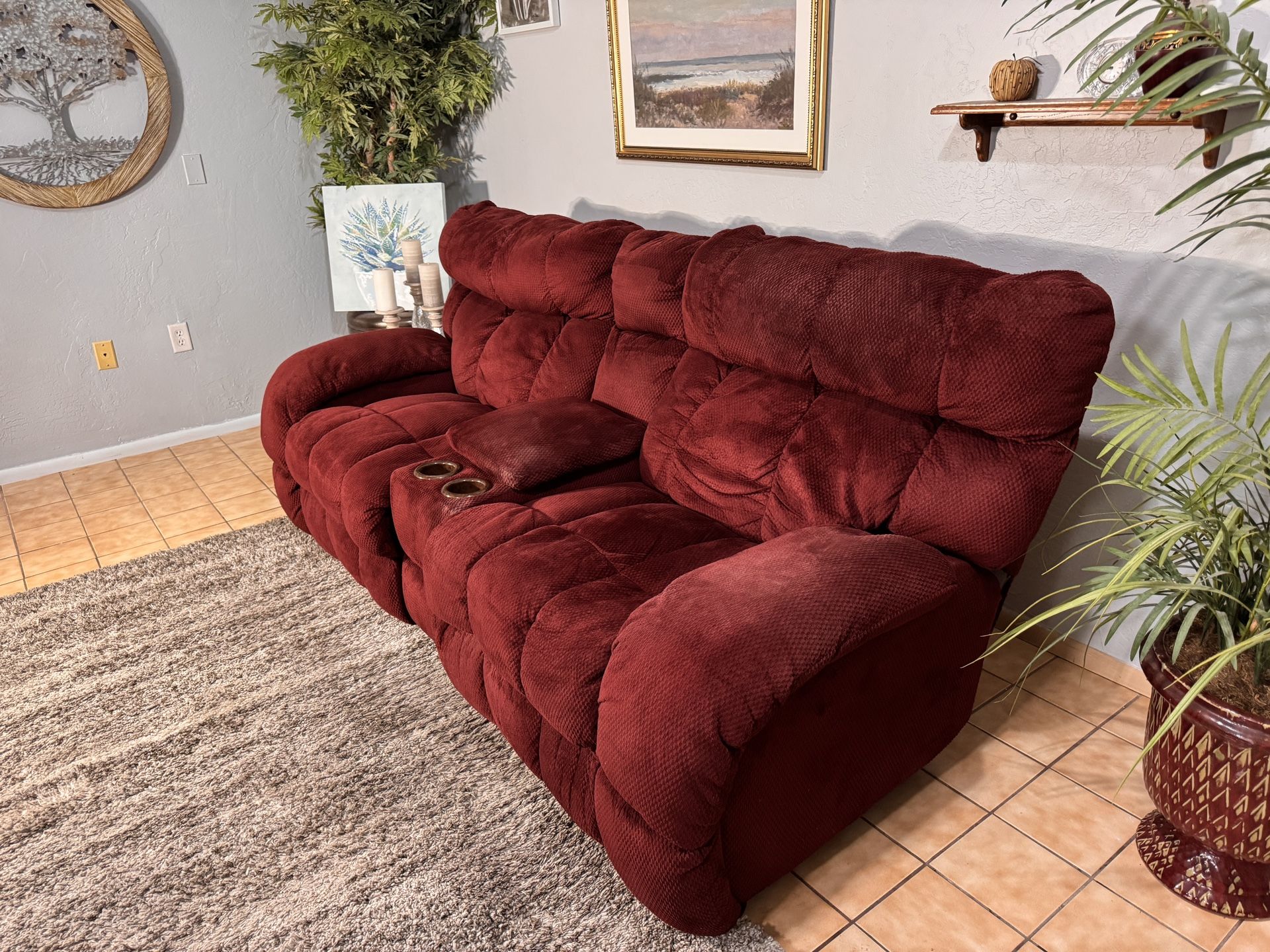 Red Recliner (Free Delivery)