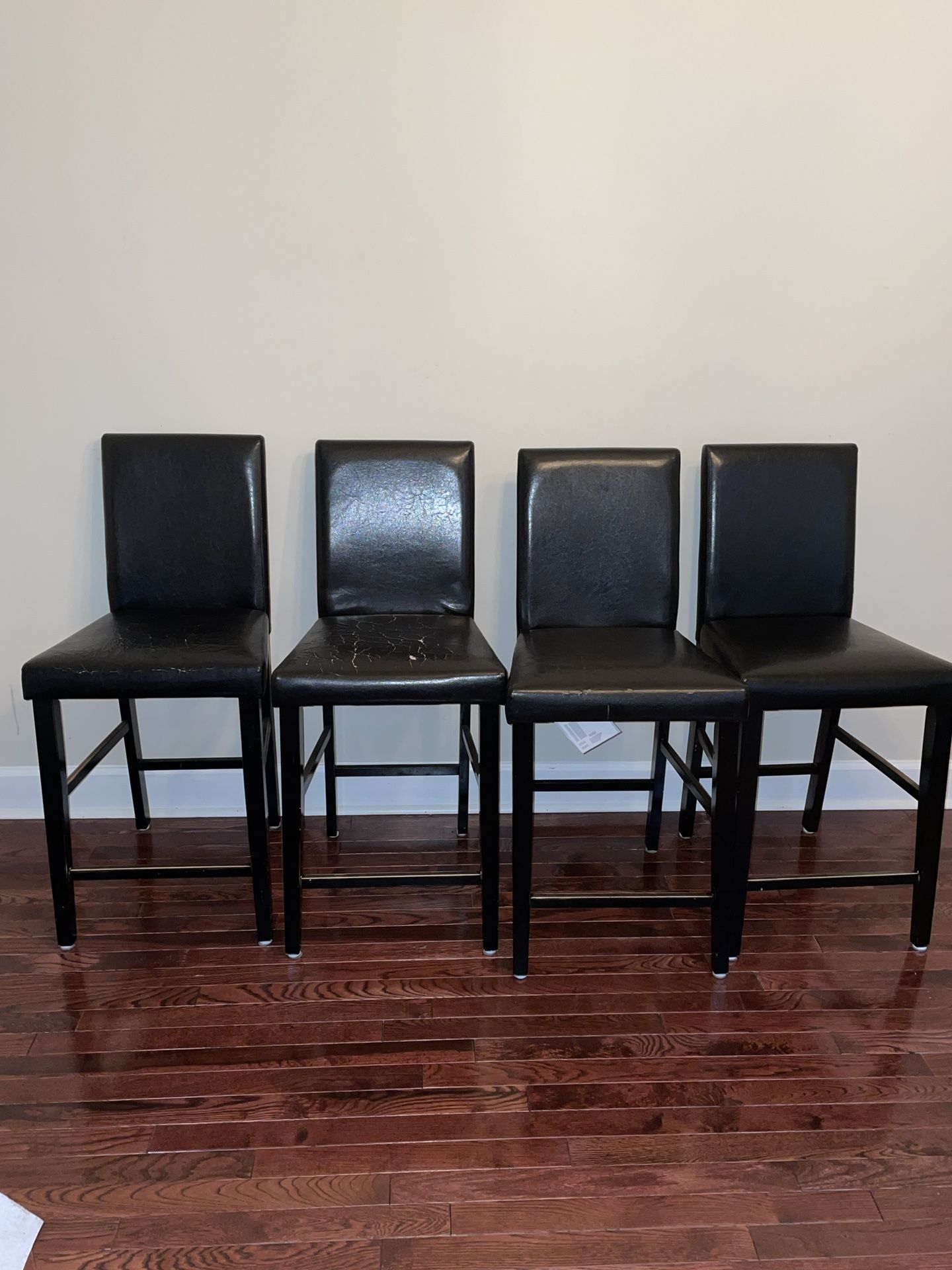 4 Wooden Bar Chairs $Make an Offer$