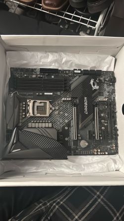 MSI MPG Z490 Gaming Carbon WiFi intel socket