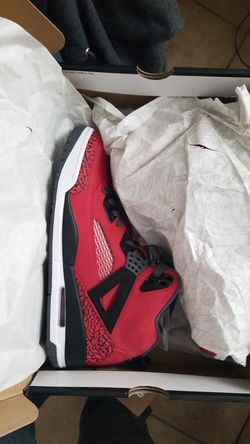Toro red jordan spizike (10.5)