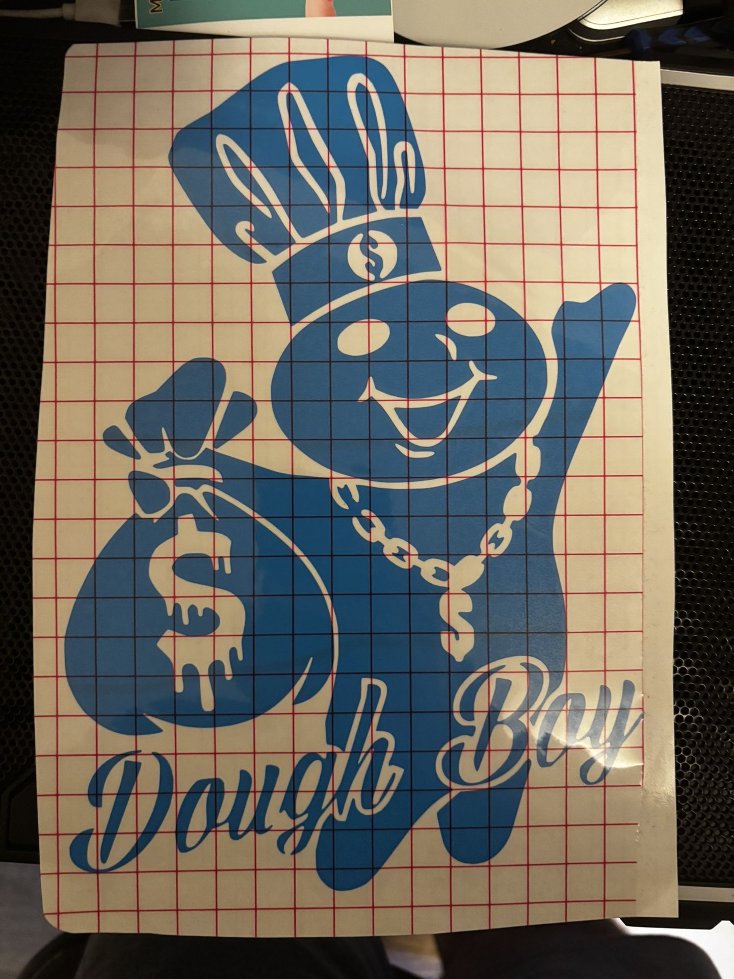 Dough Boy Decal Sticker