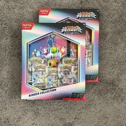 Pokemon Prismatic Evolutions Binder Collection