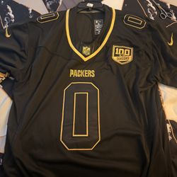 Matthew Golden Packers 100th Anniversary Jersey
