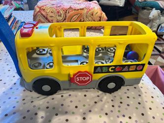 Fisher-Price Little People ABC School Bus Toy