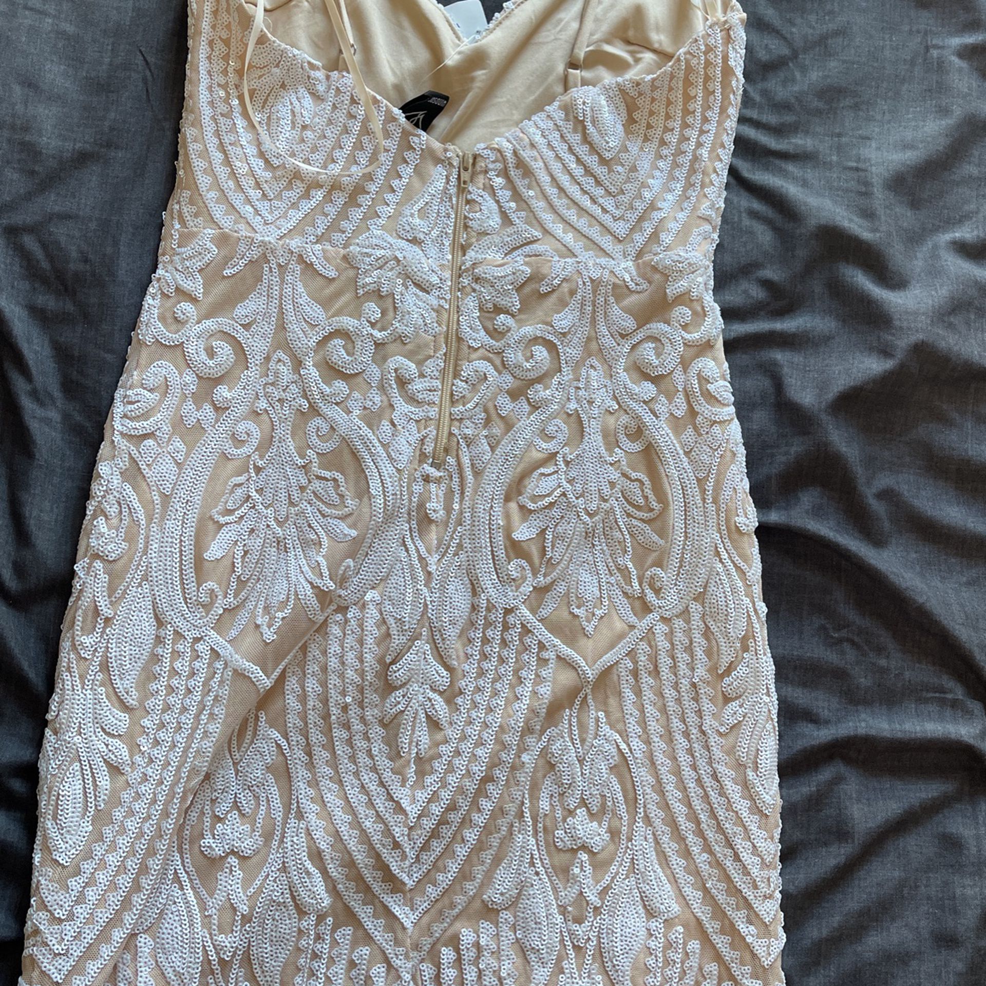 Nude Ivory Dress