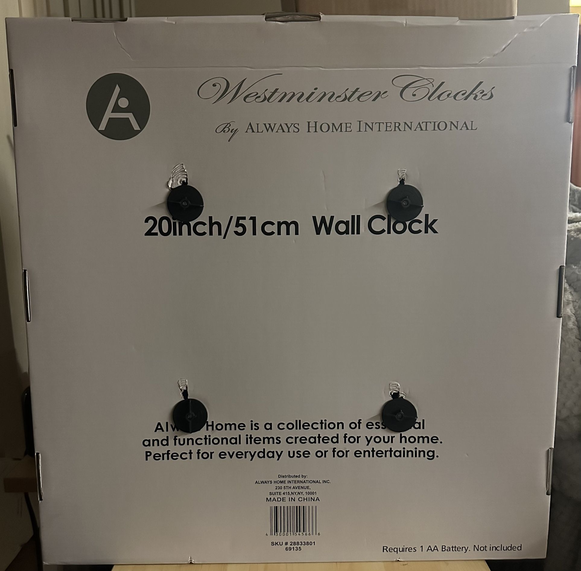 Westminster Clock 20”