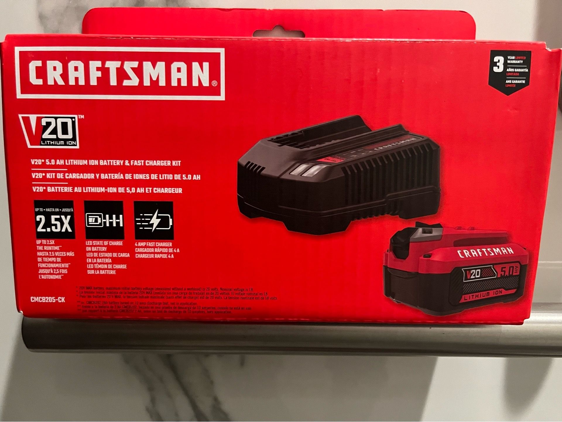 Craftsman V20 Battery And Fast Charger