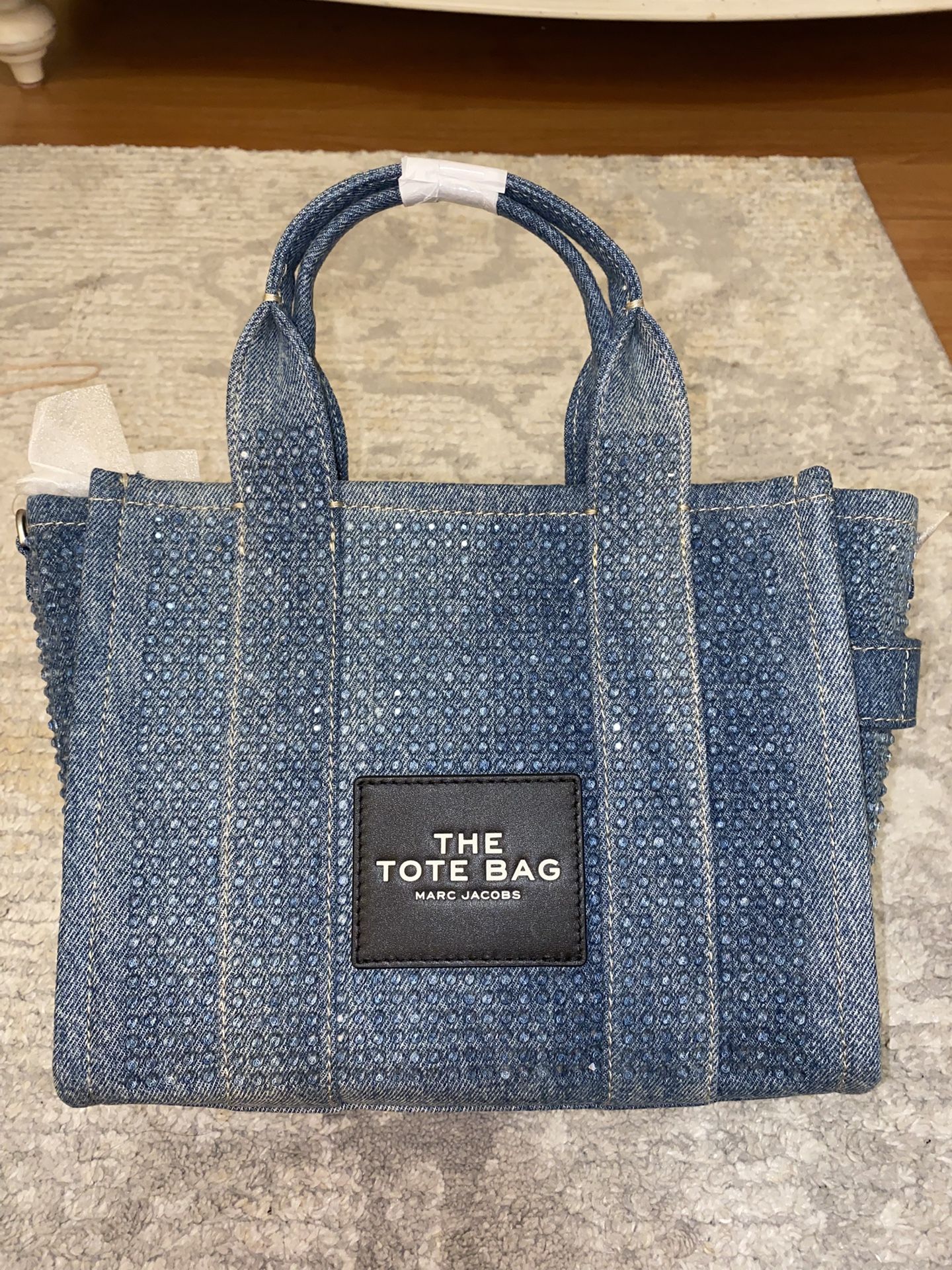 Brand New/Authentic/Limited Edition Marc Jacobs “The Small Crystal Embellished Denim Tote” LIMITED EDITION