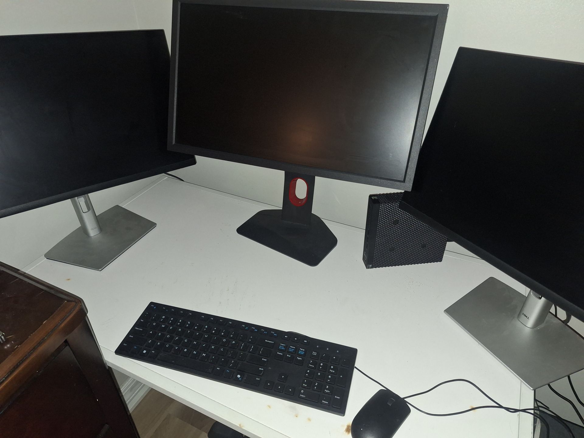 Complete 3-Monitor Tech Setup & Mini-PC Bundle (Dell & BenQ 144Hz) - Plug & Play!