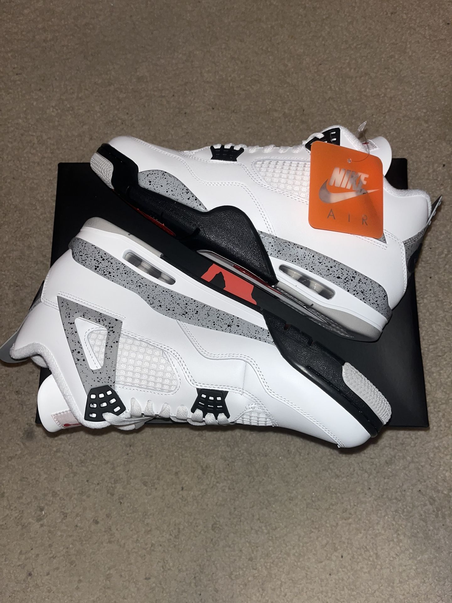 Jordan 4 White Cement Sizes 10.5 And 8.5