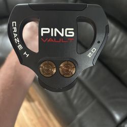 Left Handed Ping Vault 2.0 CRAZ-E H Putter Long Shaft
