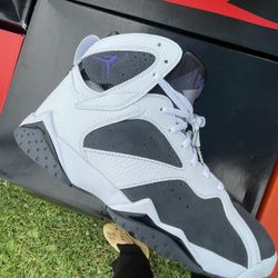 Jordan 7 Flint.  Tried On / VND, 