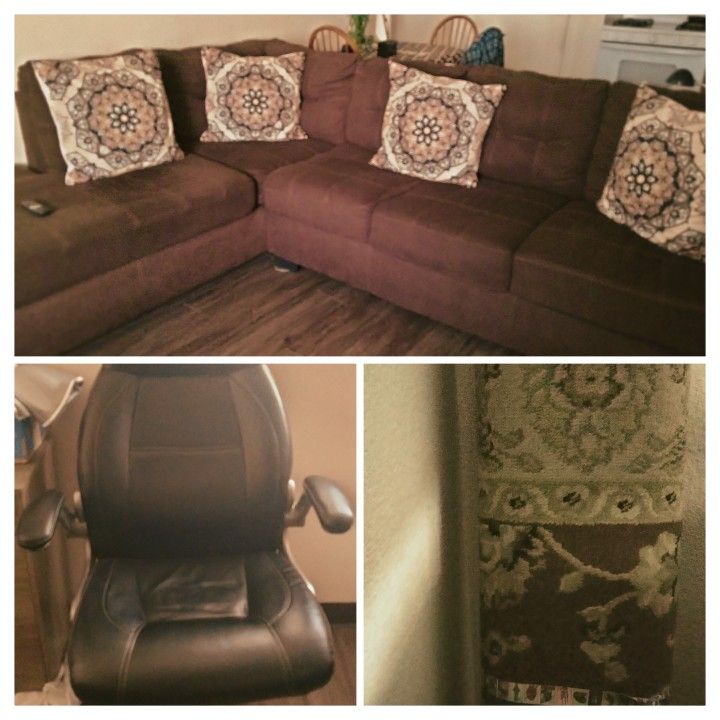 Sofa/Chair/5x7 Living Room Rug