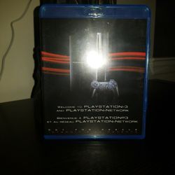 PS3 Blu-ray Welcome To Playstation 3 and Playstation Network