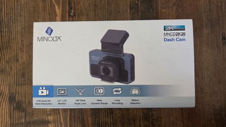 Minolta Dash Cam MNCD2K20 NIB