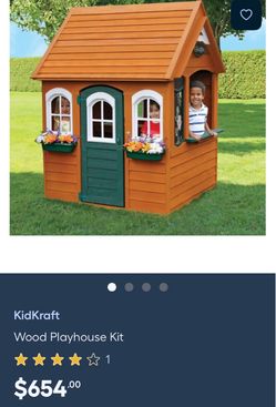 Bancroft outdoor Wooden playhouse new in box