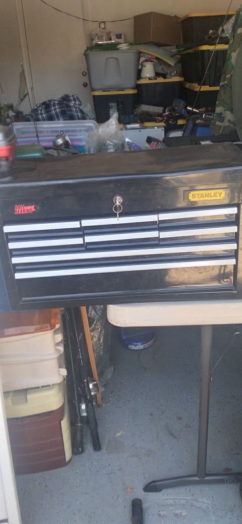 STANLEY 8 BALL BEARING DRAWER TOOL BOX