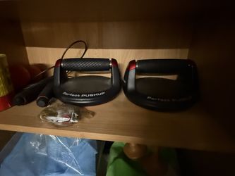 Home Gym Starter Set: Perfect Pushup Handles & Jump Rope