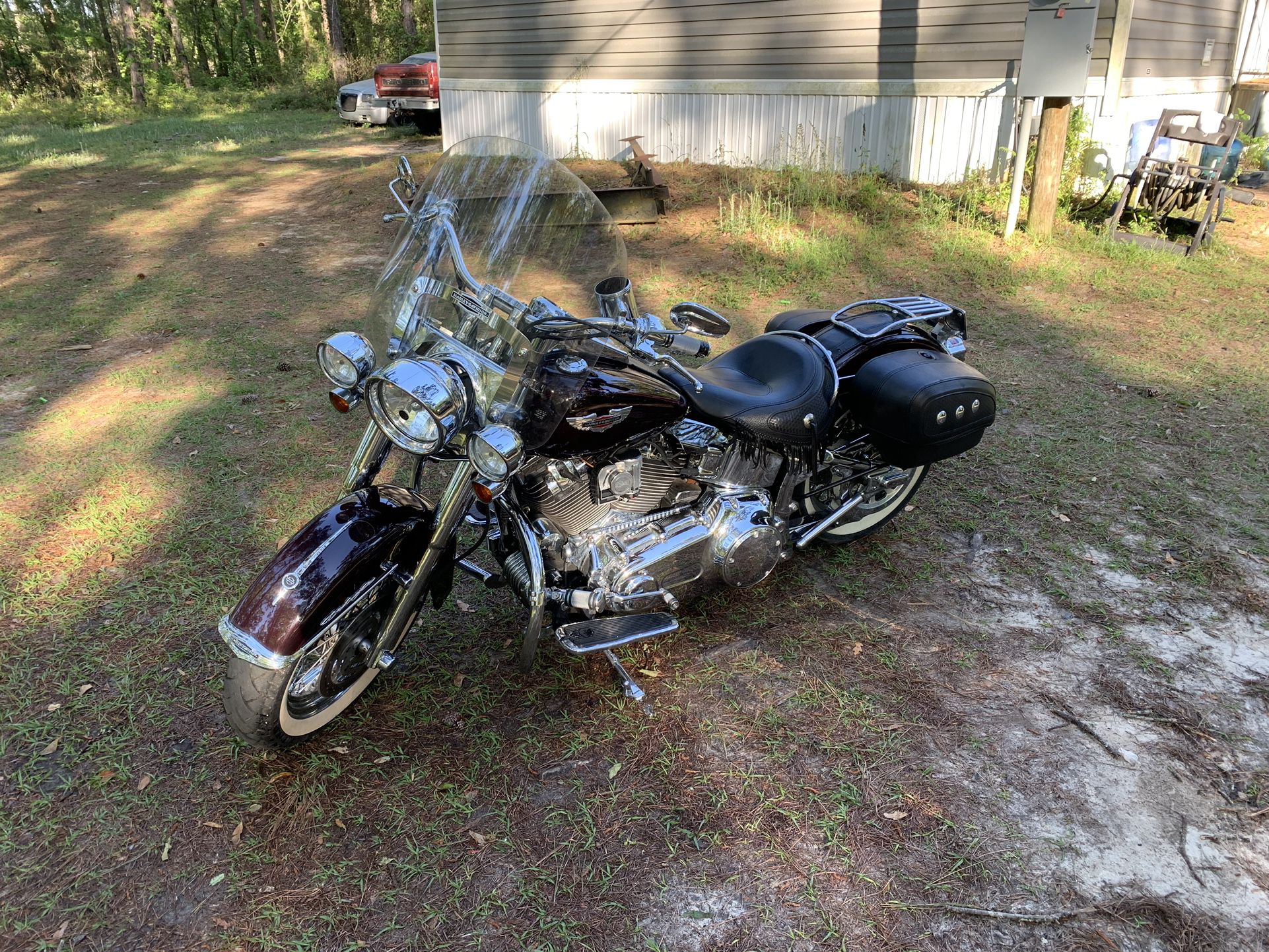 07 Harley Softail deluxe