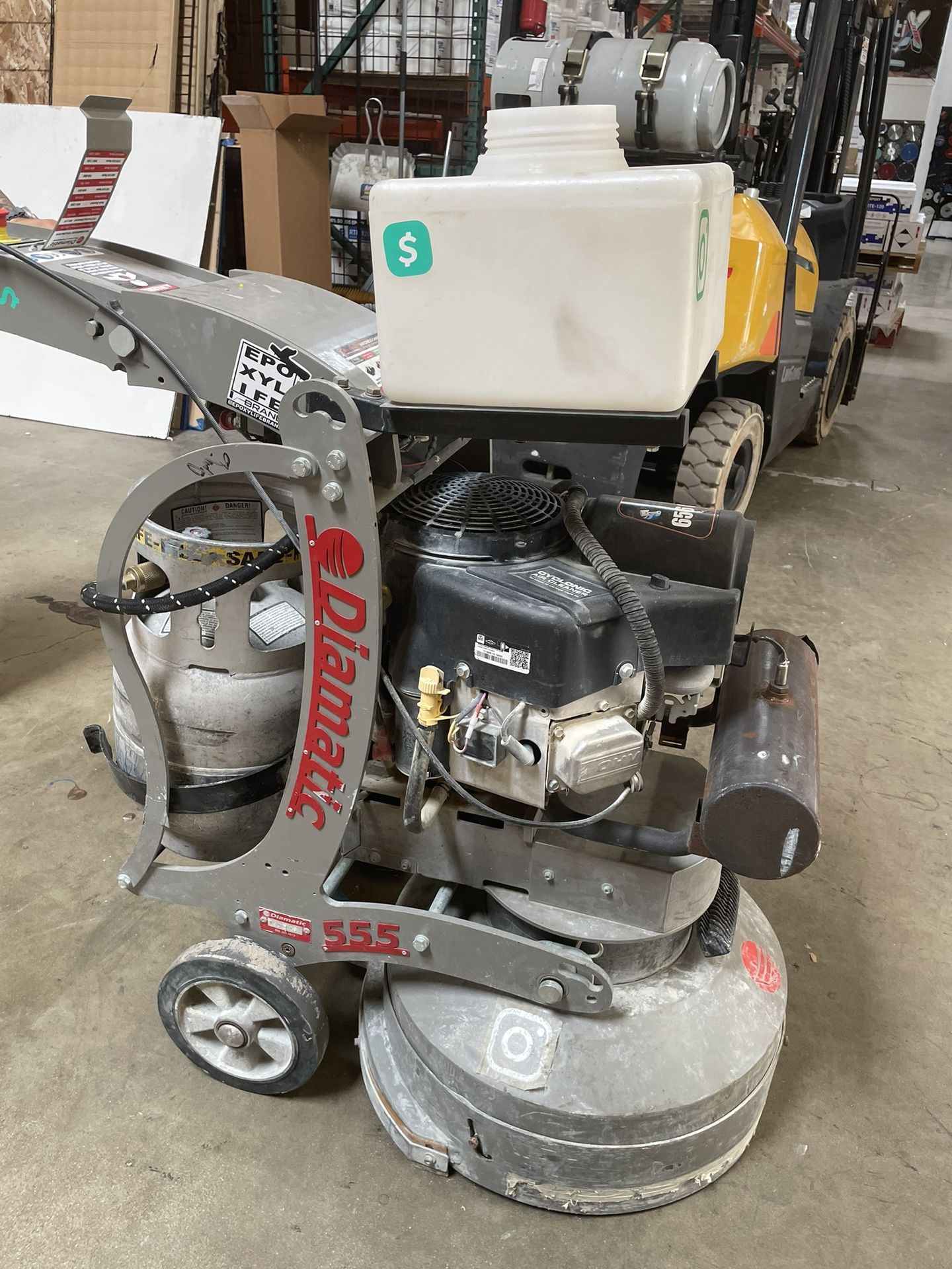 Diamatic 555 Propane Concrete Grinder