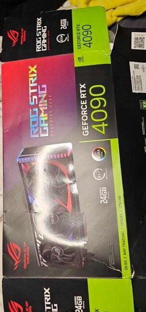ASUS GeForce RTX 4090 ROG STRIX GPU with Alphacool waterblock
