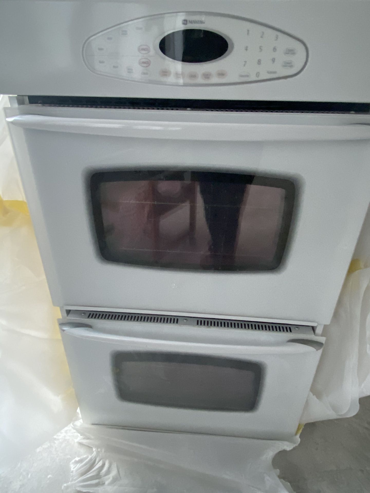 Maytag double electric wall oven