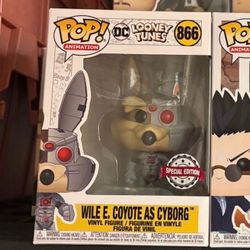 Funko POP: Wile E. Coyote as Cyborg (Looney Tunes x DC Comics)