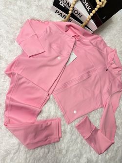 Conjunto rosado talla M