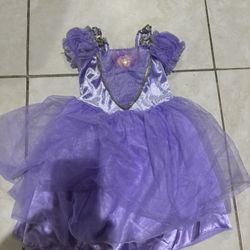 Purple barbie dress size small 4-6x Halloween costume dress up