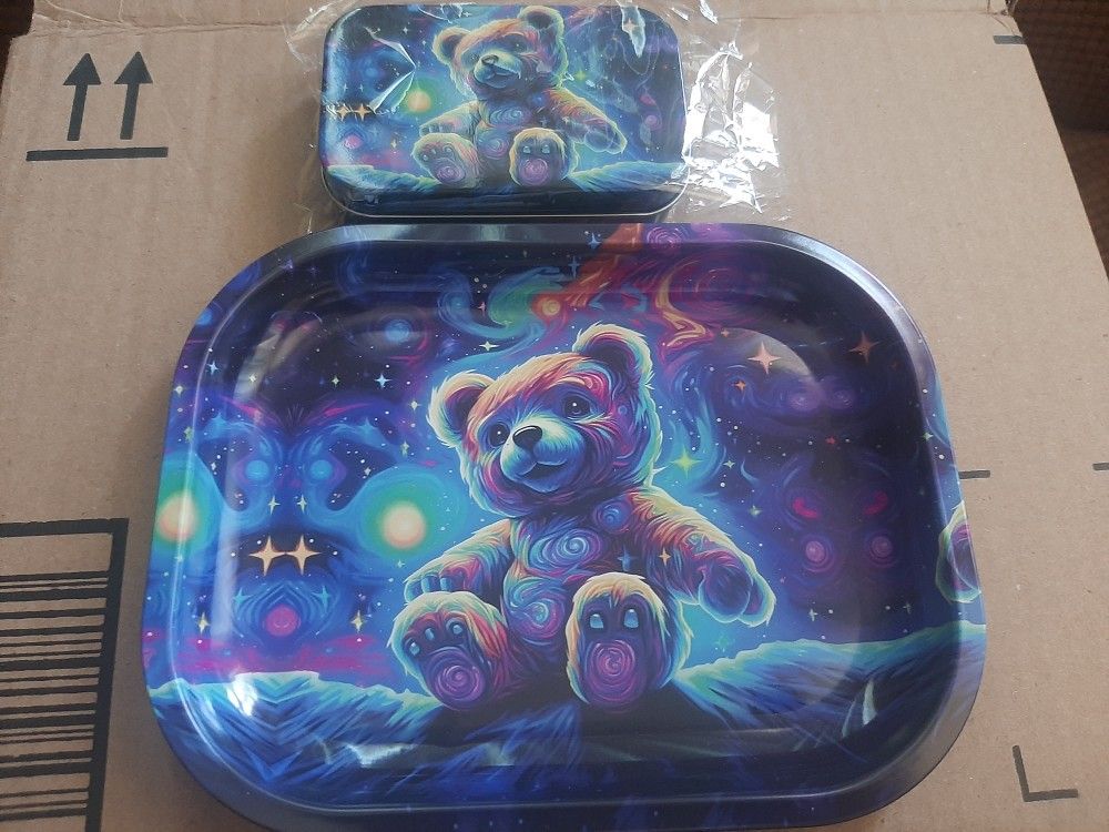 Smoking Tray Bear Design