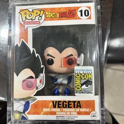 Funko Pop! Dragon Ball Z Vegeta Metallic #10 SDCC 2015 Exclusive