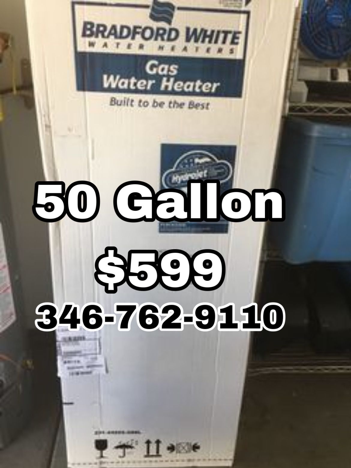 50 Gallon Water Heater New!