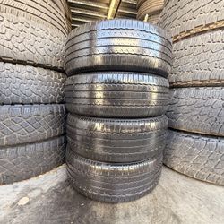 225/55/19 Toyo A36 50-60% Tread (4)