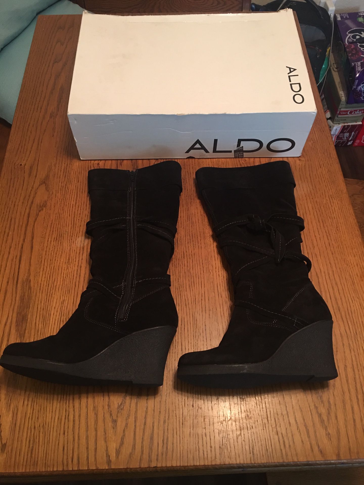 ALDO Black Boots size 39