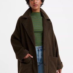 Coat Oversized Parker Wooly 